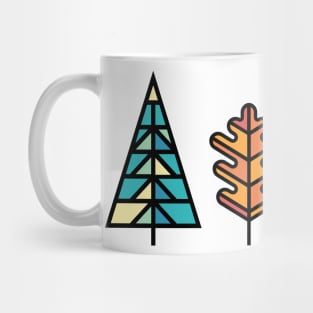 Geometric Trees Mug